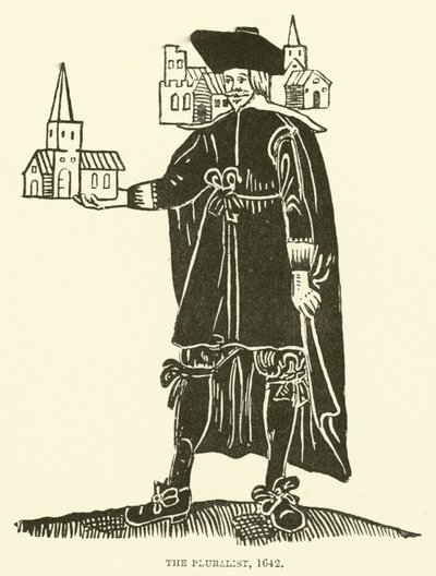 Le pluraliste, 1642 - English School